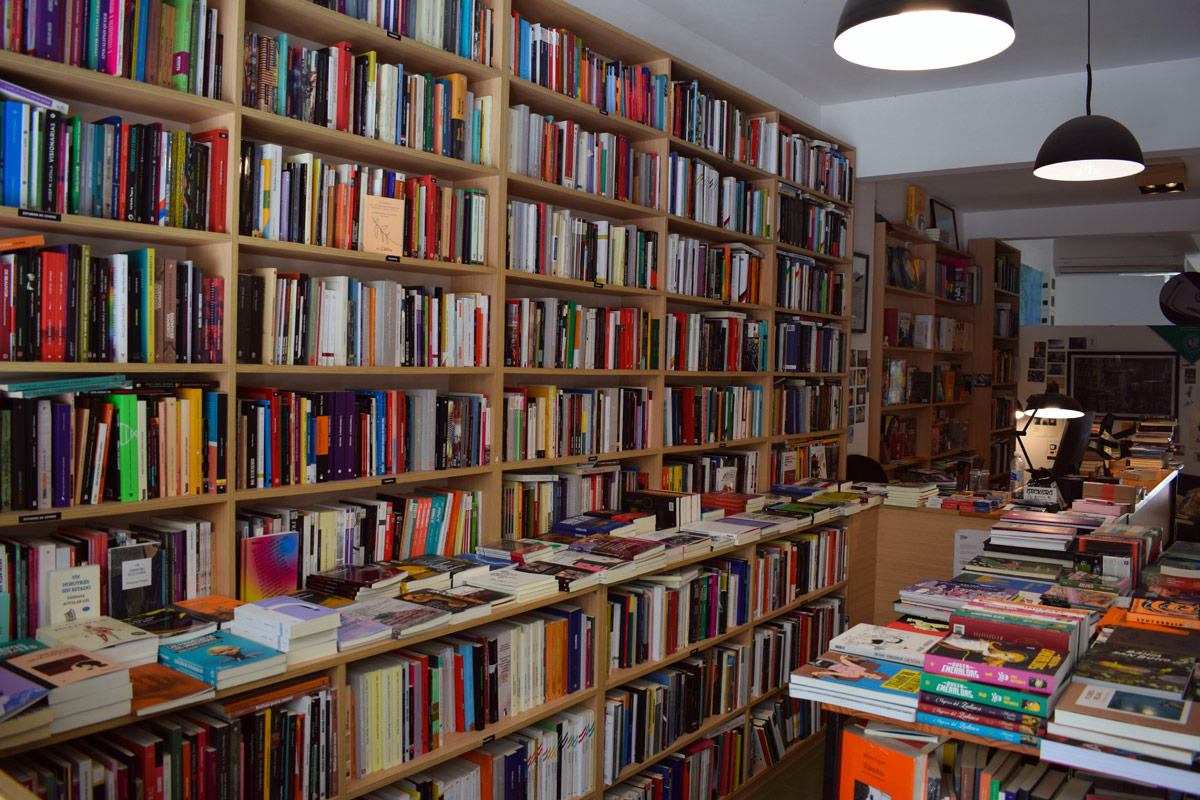 El Gran Pez - Interior de la libreria