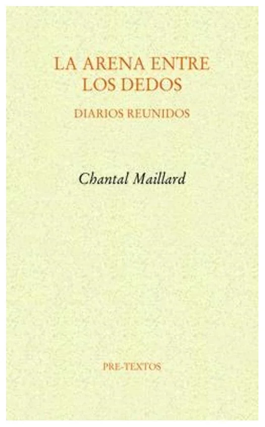 la arena entre los dedos - chantal maillard