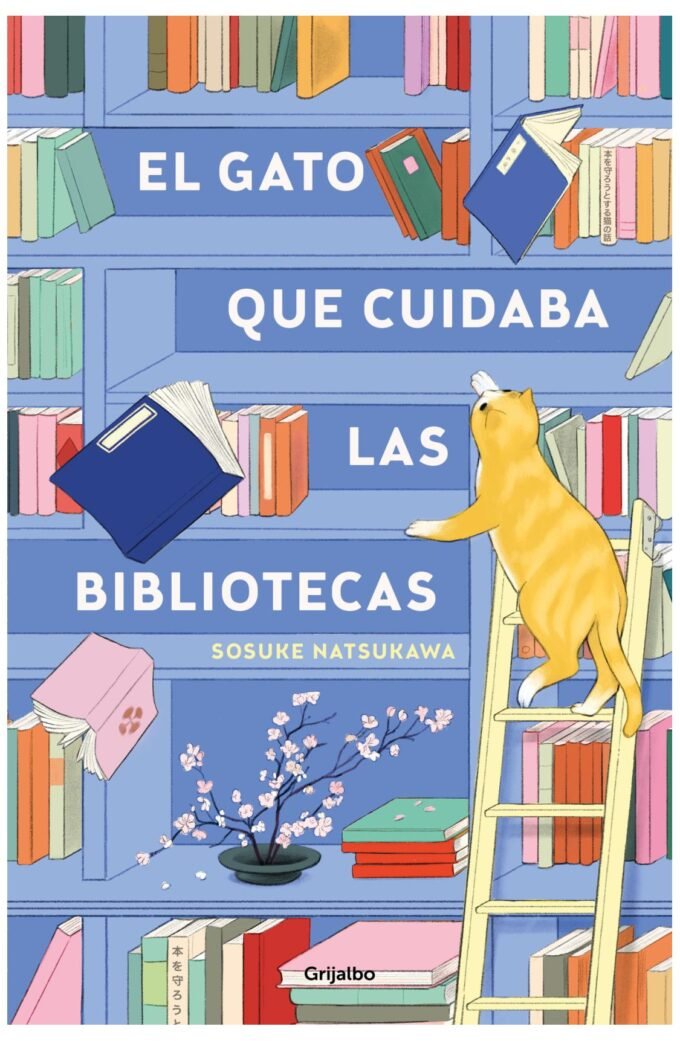 el gato que cuidaba las bibliotecas - sosuke natsukawa