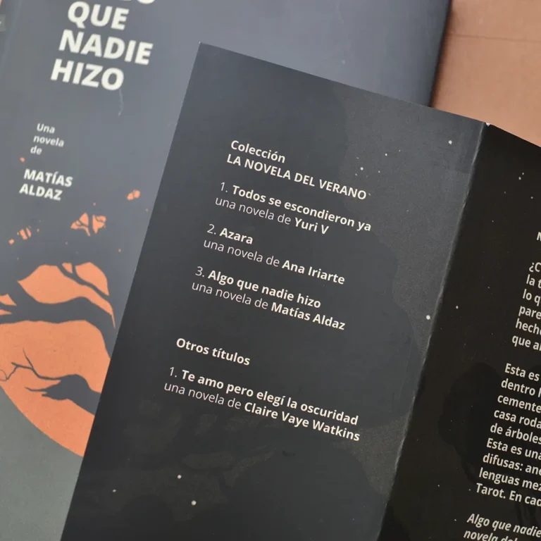 Algo que nadie hizo - Matias Aldaz