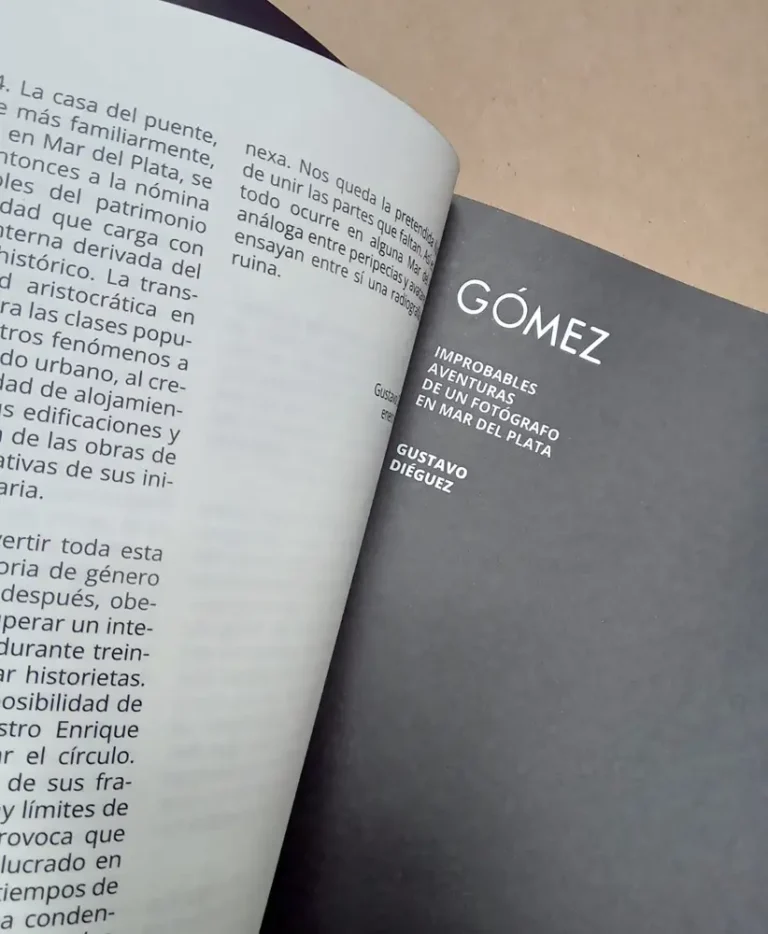 Gómez Improbables aventuras de un fotógrafo en Mar del Plata