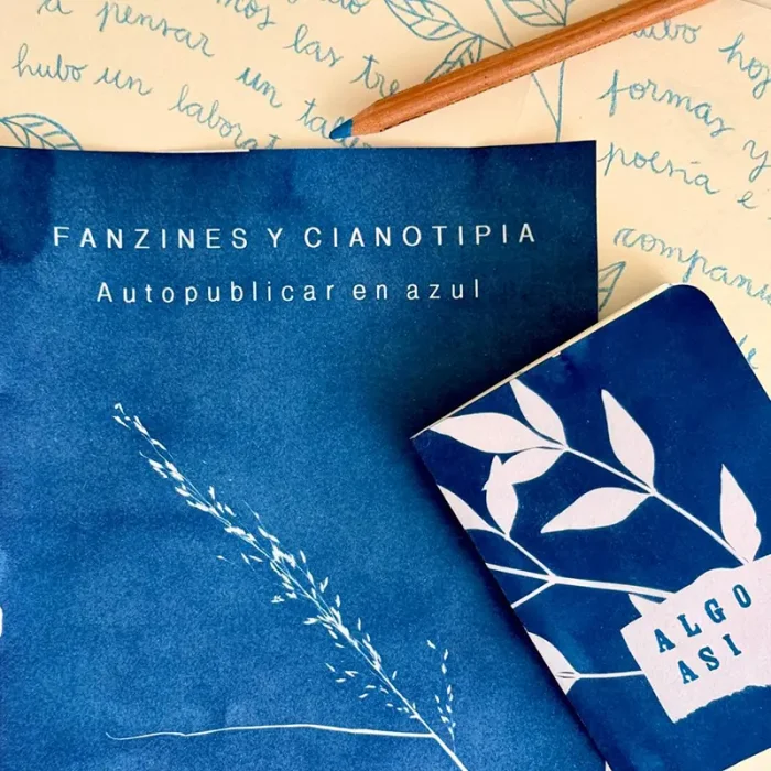 Taller fanzines y cianotipia